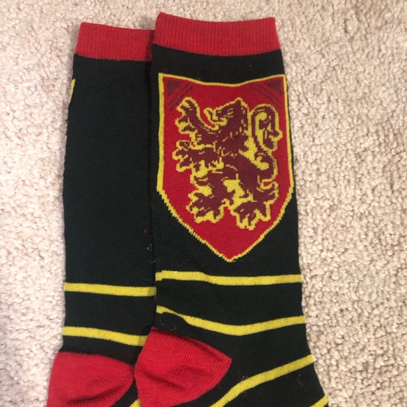 NWOT Harry Potter Gryffindor socks - Picture 2 of 2